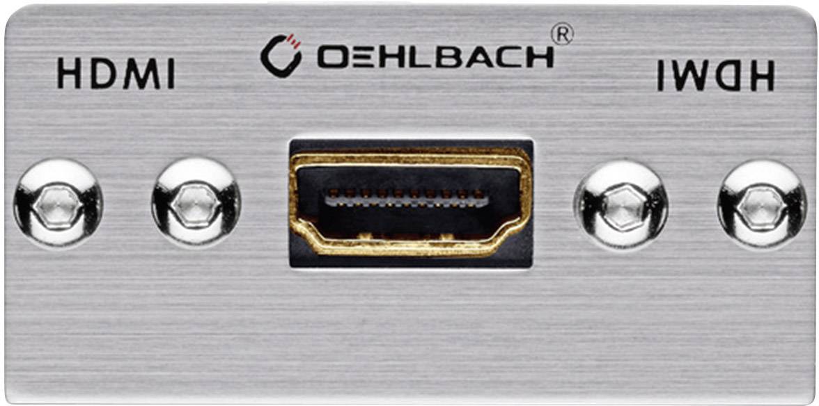 Oehlbach PRO IN MMT-G HS HDMI Multimedia-Einsatz mit Genderchanger