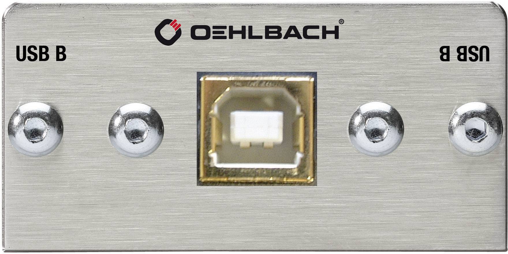 Oehlbach PRO IN MMT-C USB.2 B/B USB 2.0 Multimedia-Einsatz mit Kabelpeitsche