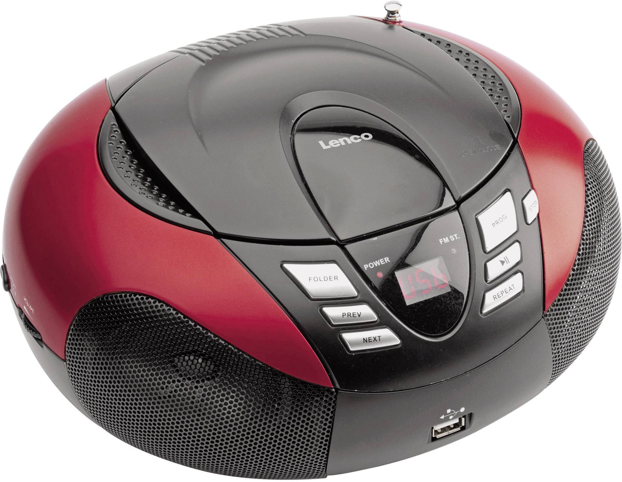 Lenco SCD-37 USB red