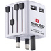 Skross 1 302 (320) USB-Ladegerät Steckdose Ausgangsstrom (max.) 2400 mA Anzahl Ausgänge: 2 x USB mit UK-Adapter