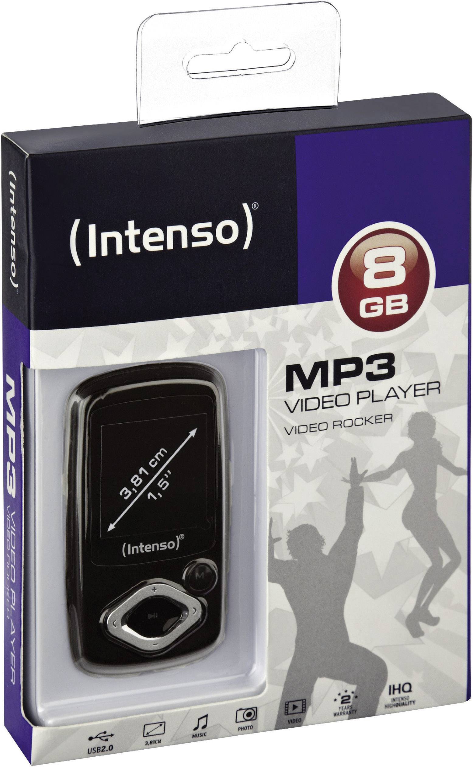 INTENSO VIDEO ROCKER 8 GB SW