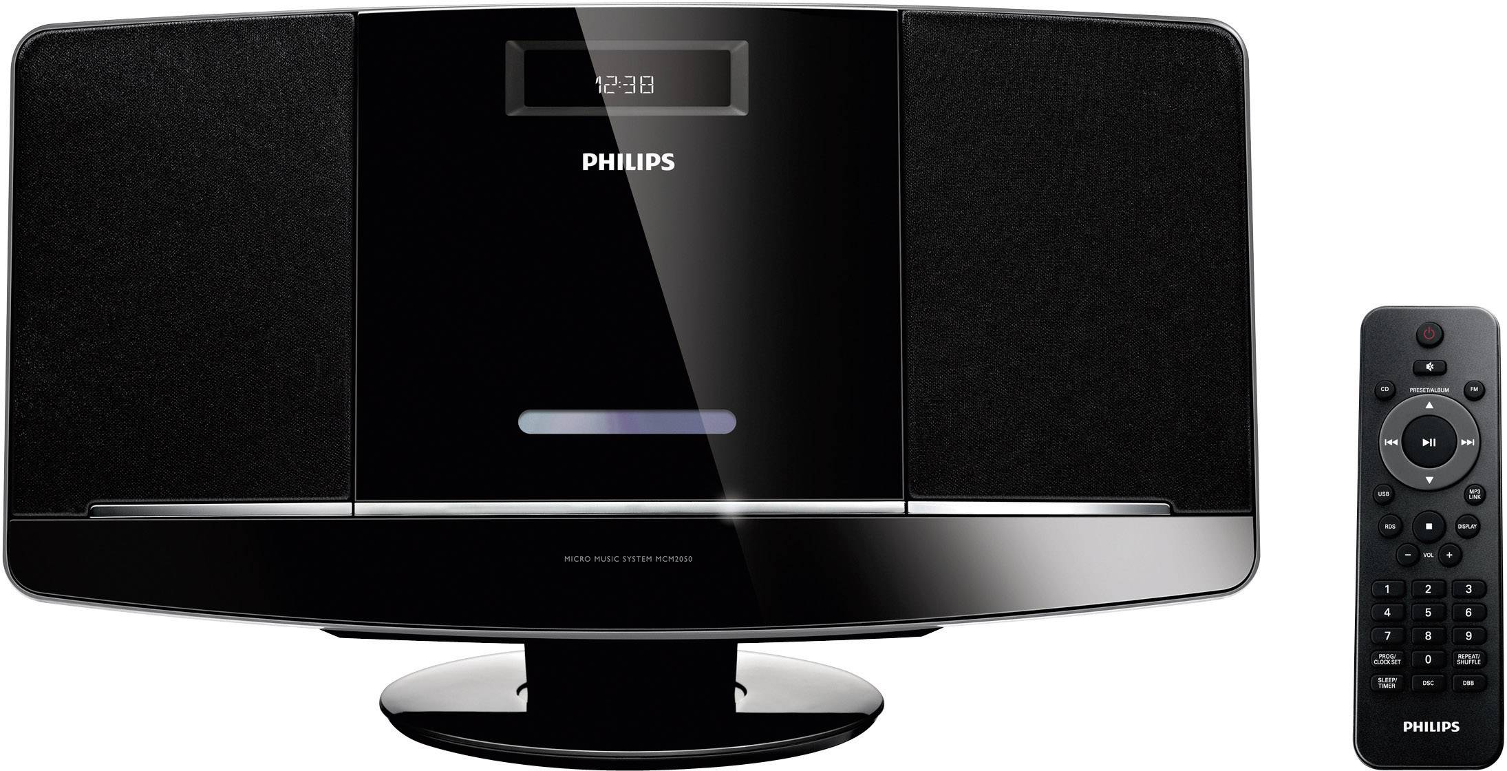 Philips MCM2050 Stereoanlage , Schwarz