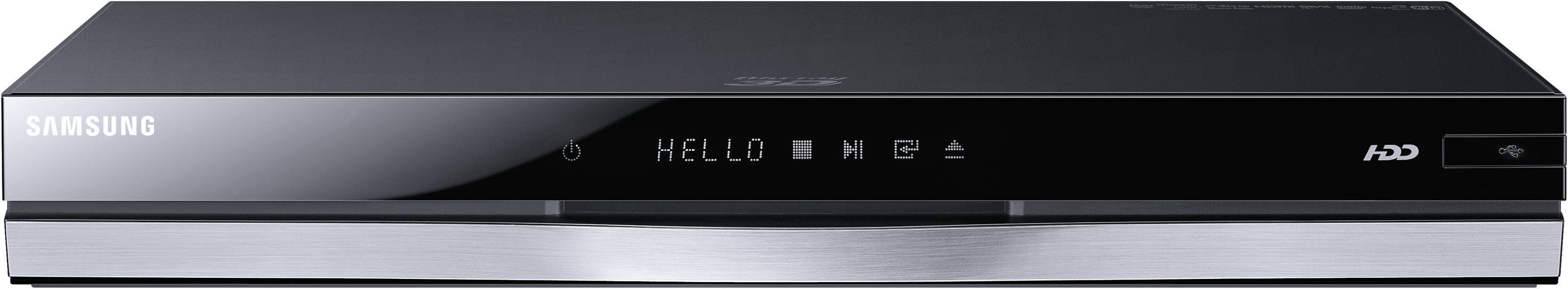 Samsung BD-E8500 Kombireceiver,mit DVB-T/C HD-Twin-Tuner, 500 GB Festplatte und Blu-ray Player