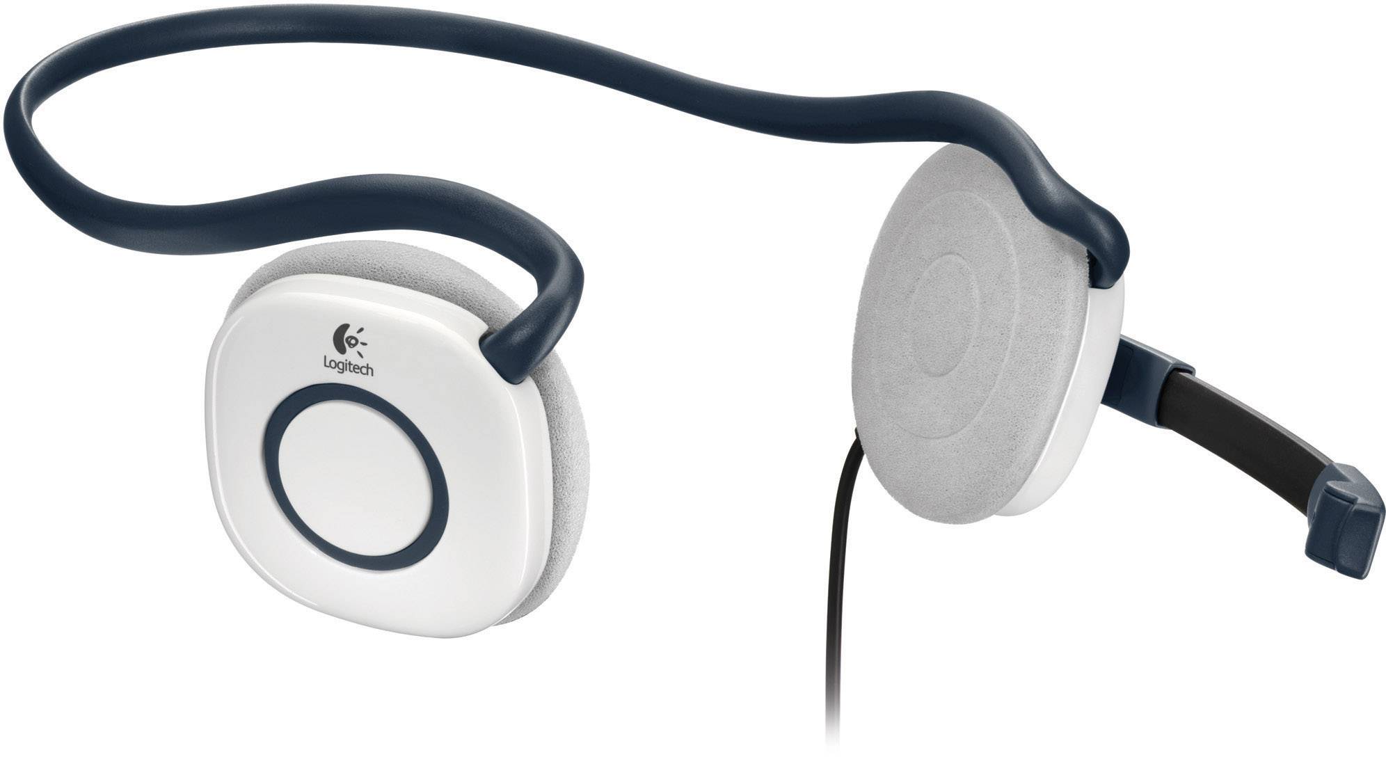 Logitech Stereo Headset H130 Computer On Ear Headset Stereo Noise Cancelling