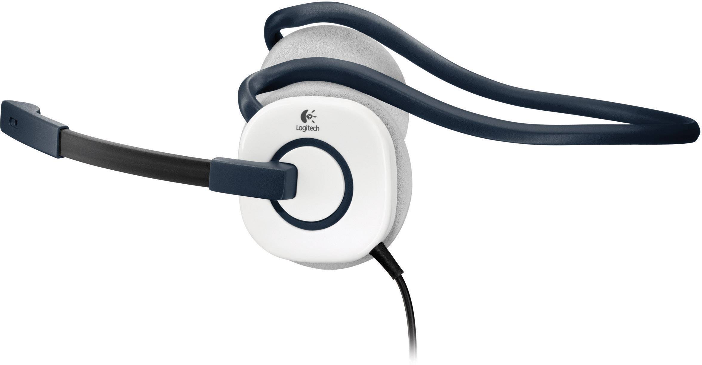 Logitech Stereo Headset H130 Computer On Ear Headset Stereo Noise Cancelling
