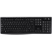 Clavier Logitech K270 Wireless Keyboard noir protégé contre les infiltrations d'eau