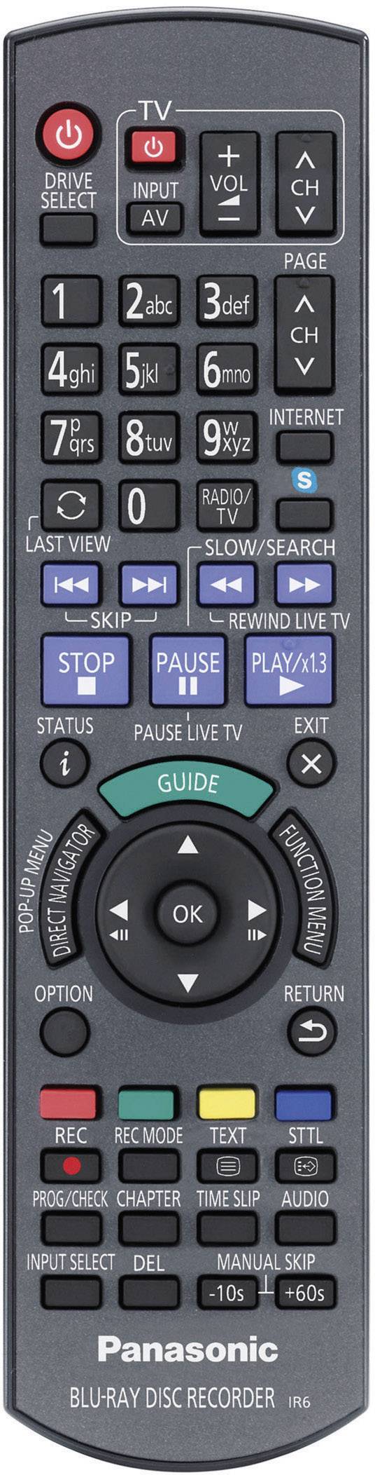 Panasonic DMR-BST721EG 500 GB Silber