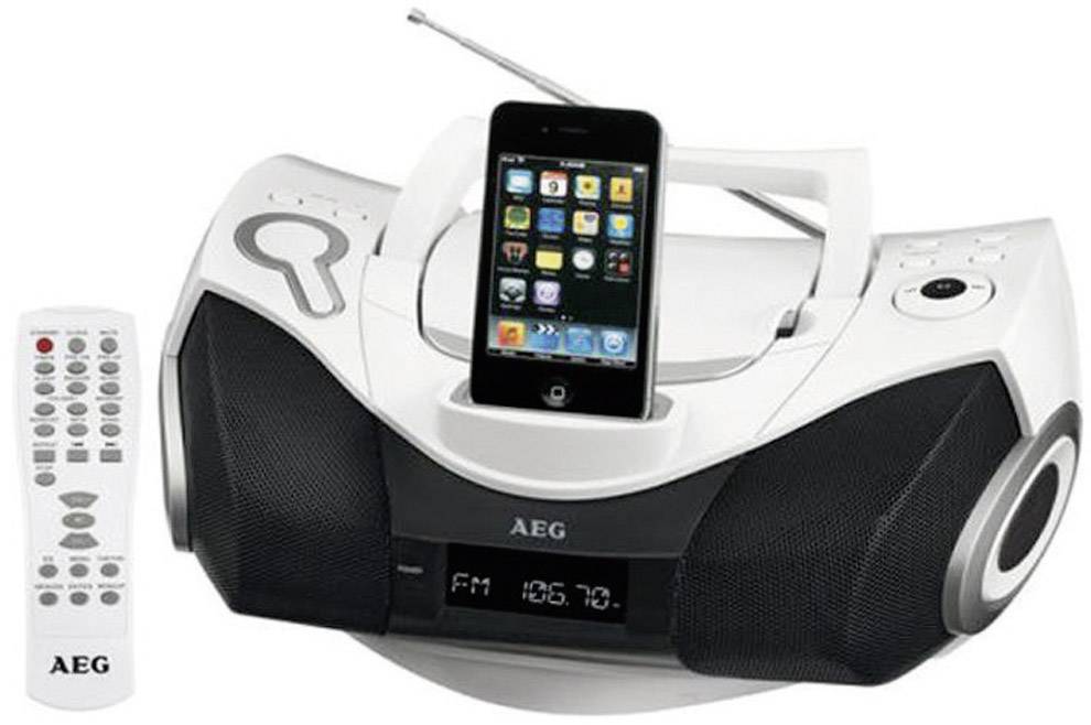 AEG SR4337 weiß CD-Radio Weiß