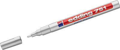 Edding edding 751 paint marker 4-751054 Lackmarker Silber 1 mm, 2 mm