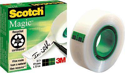 Scotch M8101933 Klebeband Scotch® Magic™ 810 Transparent (L x B) 33m x 19mm 1St.