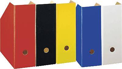LANDRÃ Stehsammler ""Color"" für A4, breit, weiß