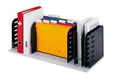 styrorac Sortierstation/2820300798 grau/schwarz 8 Trennwände