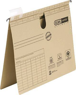 Elba Hängehefter vertic 1/85441 A4 natron Natronkarton (RC) 230 g/qm Inh.50