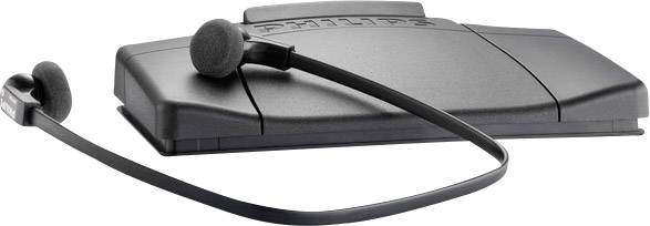 Transcription-Set Philips LFH 7177 (Fußschalter, SpeechExec, Kopfhörer)