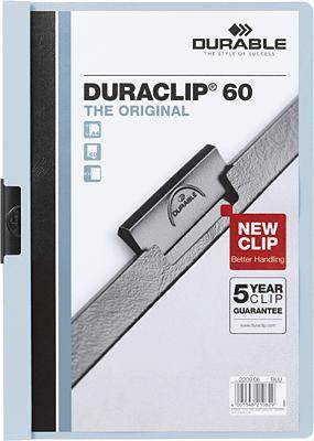 Durable DURACLIP 60 220906 DIN A4 Blau