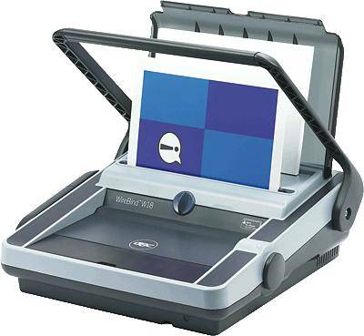 GBC Draht-Bindegerät Flowline Pro W18/2101440 550x192x470 mm (BxHxT) lichtgrau