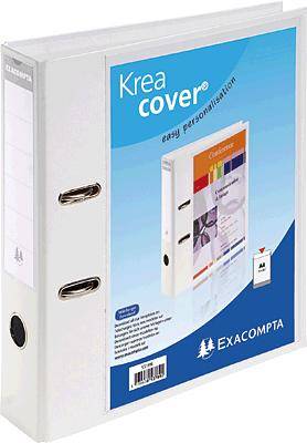 Exacompta Präsentationsordner KreaCover/53789E 70mm weiß
