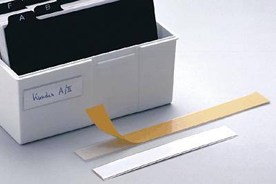DURABLE Schilderrahmen SCHILDFIX 801519 20x1,5cm PVC tr 10 St./Pack.
