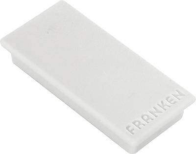 Haftmagnet 23mmx50mm grau VE=10 Stück