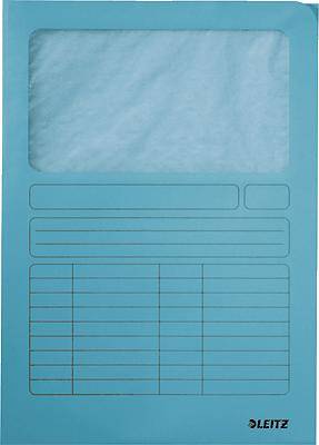 Leitz Sichtmappen/3950-00-30 220x310mm für:A4 hellblau 160g/qm