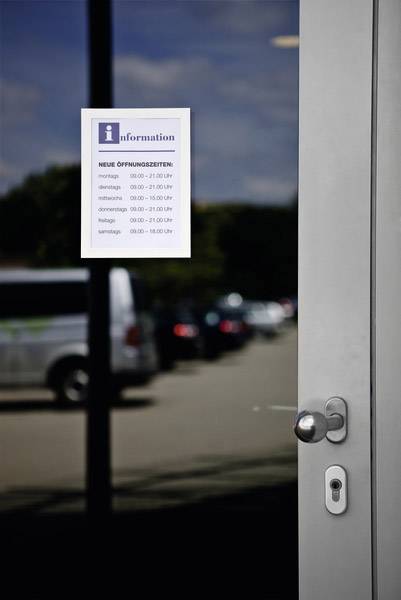 Durable 4871-23 DURAFRAME A5 - 4871 Info-Rahmen, selbstklebend DIN A5 Silber (B x H) 174 mm x 236 mm 2 St.