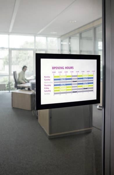 Durable 487101 DURAFRAME A5 - 4871 Info-Rahmen, selbstklebend DIN A5 Schwarz (B x H) 174mm x 236mm 2St.