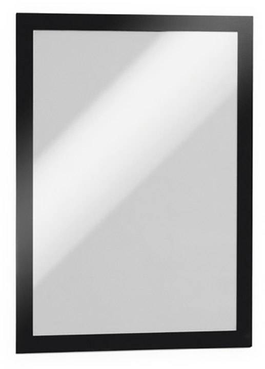 Durable 487201 DURAFRAME A4 - 4872 Info-Rahmen, selbstklebend DIN A4 Schwarz (B x H) 236mm x 322mm 2St.