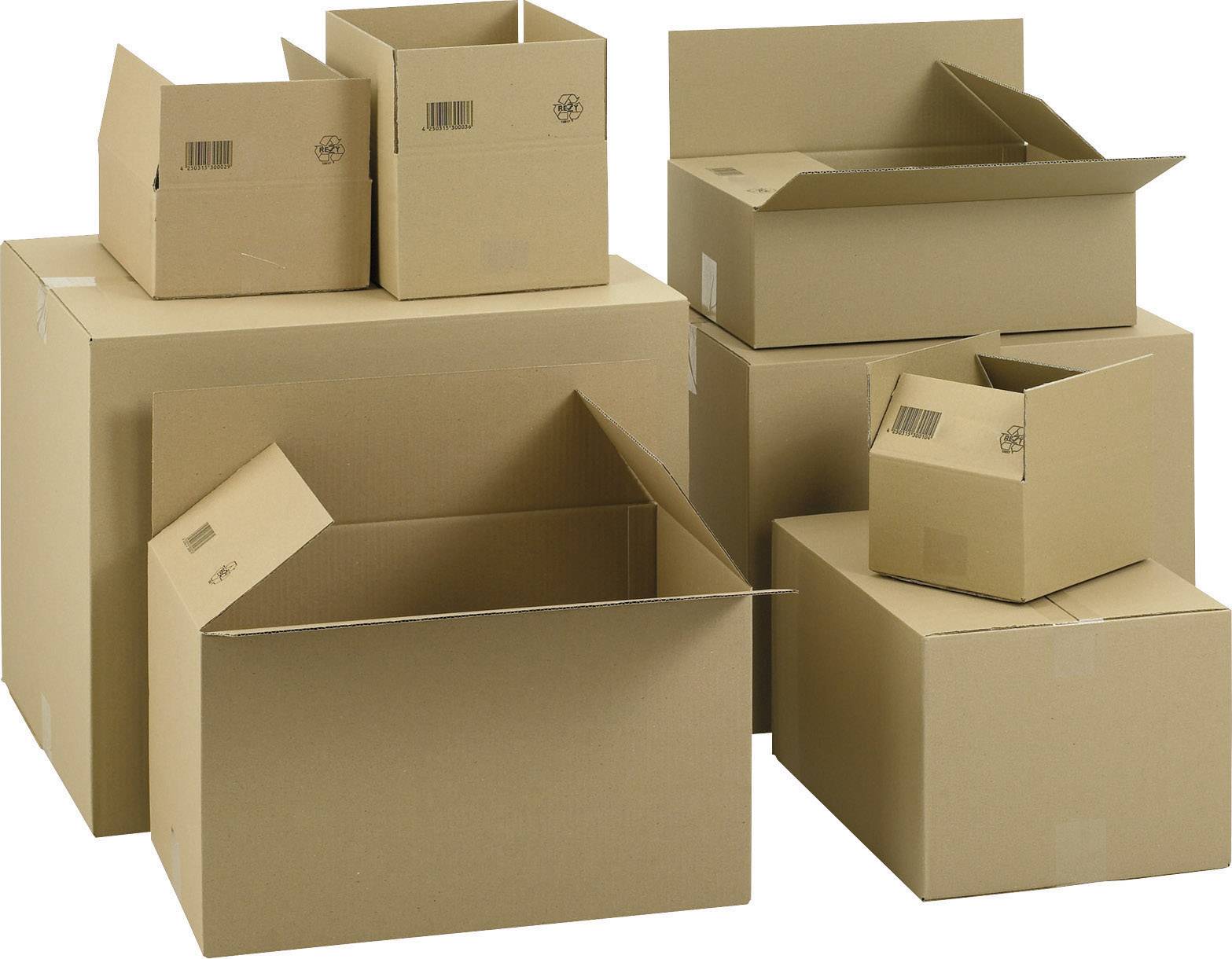 Versandkarton 304x217x150mm 20kg braun