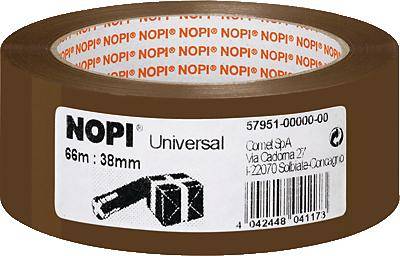 Nopi 57951 Packband Braun (L x B) 66 m x 38 mm 1 St.