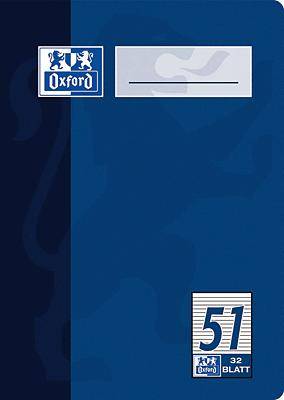 Oxford Oktavheft A6/384603251 51 liniert - 7mm 90 g/qm