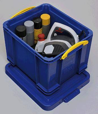 Really Useful Box Aufbewahrungsbox 35B Blau 35 l (B x H x T) 480 x 310 x 390 mm 1 St.