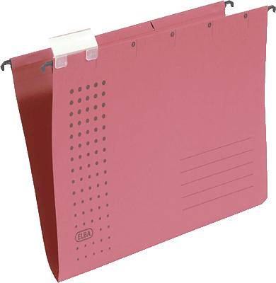 Elba Hängemappen chic/85801RO A4 rot Karton (RC) 230 g/m² Inh.5