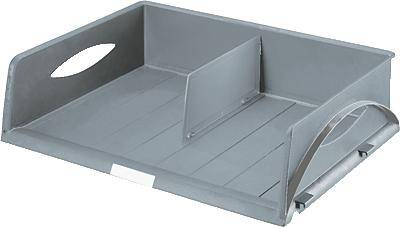 LEITZ Sortierkorb Sorty Jumbo A3 quer, grau/5232-00-85 508x380x127mm