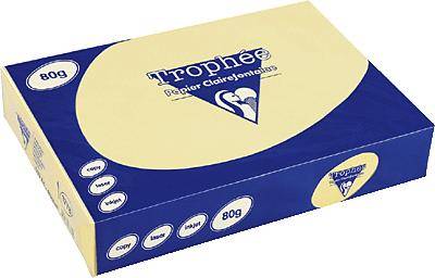Kopierpapier Trophee A3 80g/qm VE=500 Blatt kanariengelb