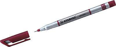 STABILO® sensor®, Tintenfeinschreiber/189-40 0,3 mm rot