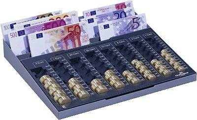 Durable 1781-57 Zählbrett Anzahl Geldscheinfächer 8 Anzahl Münzfächer (Details) 8