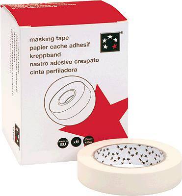5Star Kreppband 5 Star® Natur (L x B) 50 m x 25 mm 1 St.