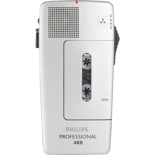 Dictaphone analogique Philips Pocket Memo 488 argent
