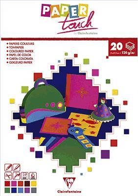 Clairefontaine Tonzeichenpapier Blöcke/97245C A4 Inh.20 Blatt