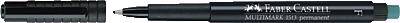 Faber-Castell Folienstift 1513 MULTIMARK F permanent 151399 Schwarz