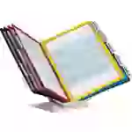 Durable Sichttafelständer VARIO® PRO 10 - 5579 Schwarz, Rot, Gelb, Grün, Dunkelblau DIN A4 Anzahl der mitgelieferten Sichttafeln Durable Sichttafelständer VARIO® PRO 10 - 5579 Schwarz, Rot, Gelb, Grün, Dunkelblau DIN A4 Anzahl der mitgelieferten Sichttafeln