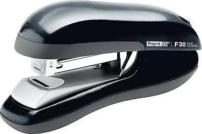 Rapid Heftgerät F30 flat-clinch/23256500 schwarz 30 Blatt