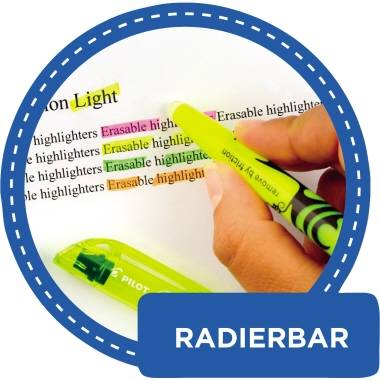 PILOT PEN - Pilot FriXion Light - Textmarker - Grün - 3.8 mm
