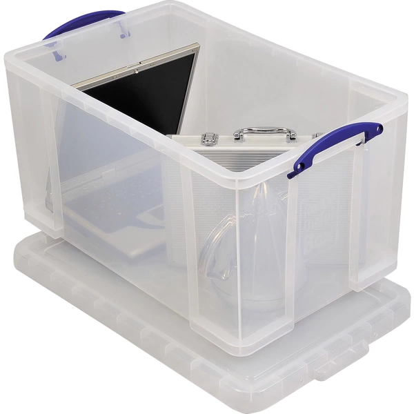 Really Useful Box Aufbewahrungsbox 84C Transparent 84 l (B x H x T) 710 x 380 x 440 mm 1 St. Really Useful Box Aufbewahrungsbox 84C Transparent 84 l (B x H x T) 710 x 380 x 440 mm 1 St.