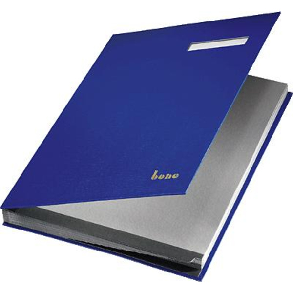 Bene Unterschriftenbücher A4/76400 blau