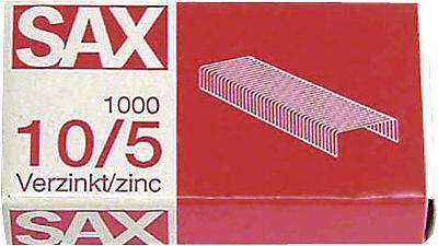 Heftklammern 10/5 verzinkt VE=1000 Stück