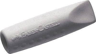 Radierer Eraser CAP GRIP 2001grau/weiß 2 St./Pack.