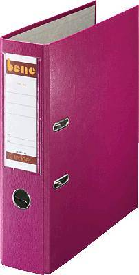 Bene Ordner DIN A4 Rückenbreite: 80 mm Brombeer 2 Bügel 291400BRO