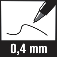Pilot Tintenroller FriXion Ball 0.4 mm Rot 2260002 Pilot Tintenroller FriXion Ball 0.4 mm Rot 2260002