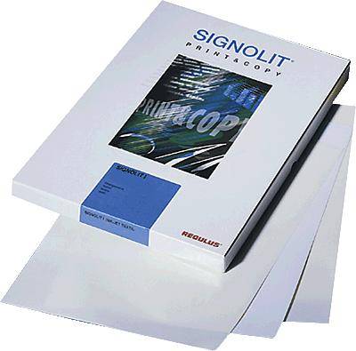 REGULUS Signolit Selbstklebefolien glasklar,70µm, SC42A4, N/A, 100 St.